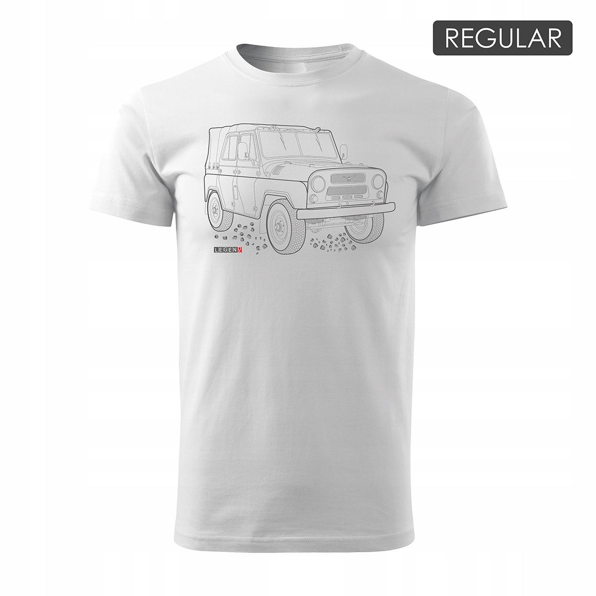 T-Shirt für Herren, weiß