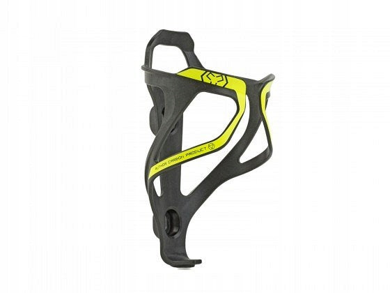 Carbon Fahrrad-Getränkehalter Author AKR-X26 Karbon, 26 g (Carbon/Grün)