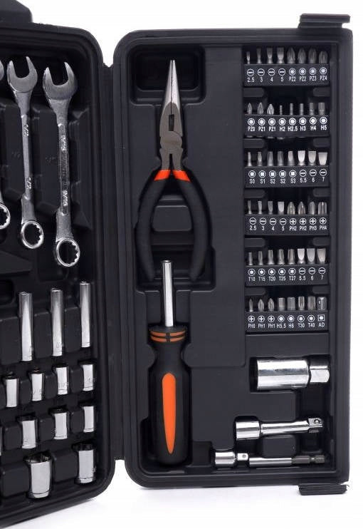 KraftDele KD10462 Toolbox 140 el in case Brand Kraft&Dele