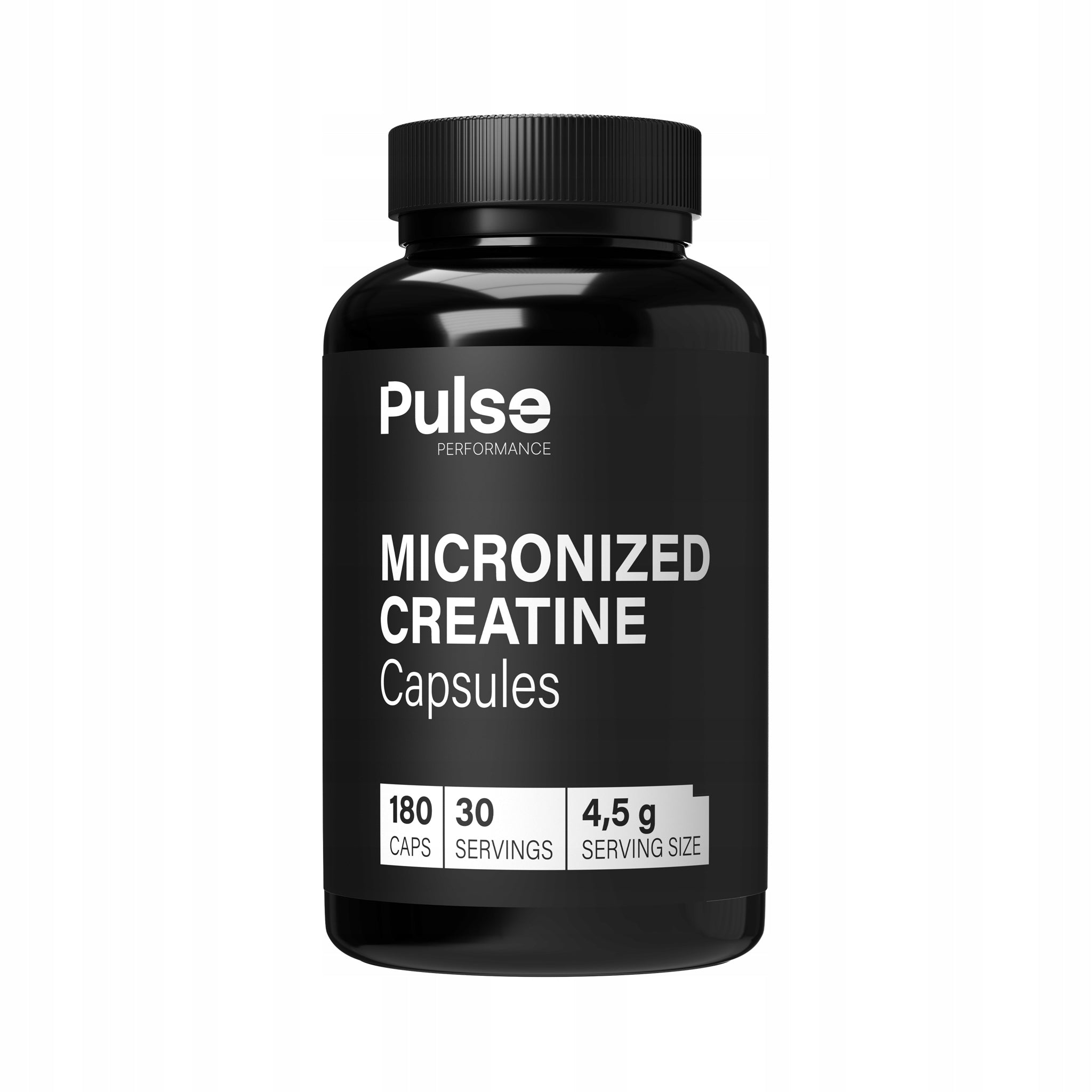 Kreatin monohydrát mikronizovaný, kapsle, 99,9% čistota Pulse Performance