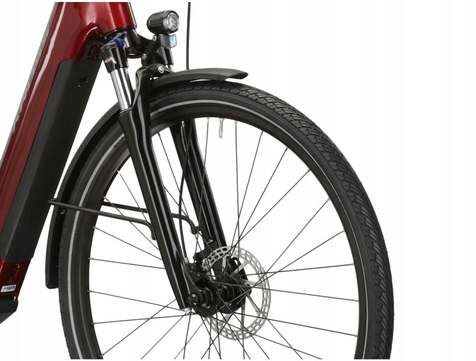 Kross Trans Hybrid LS 3.0 Step-Through 28" XL Ruby/Silver Wheel size (") 28