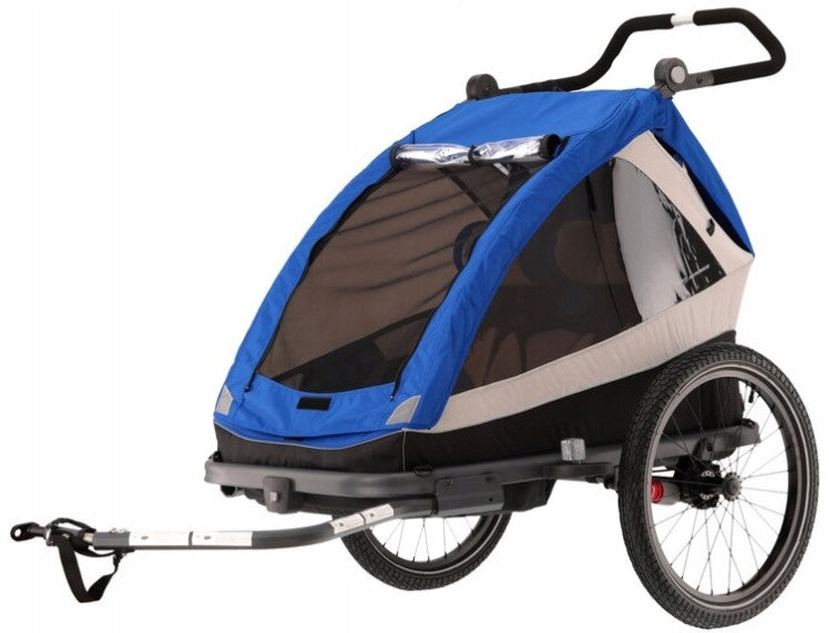Kross joy bicycle trailer for 2 children Brand Kross