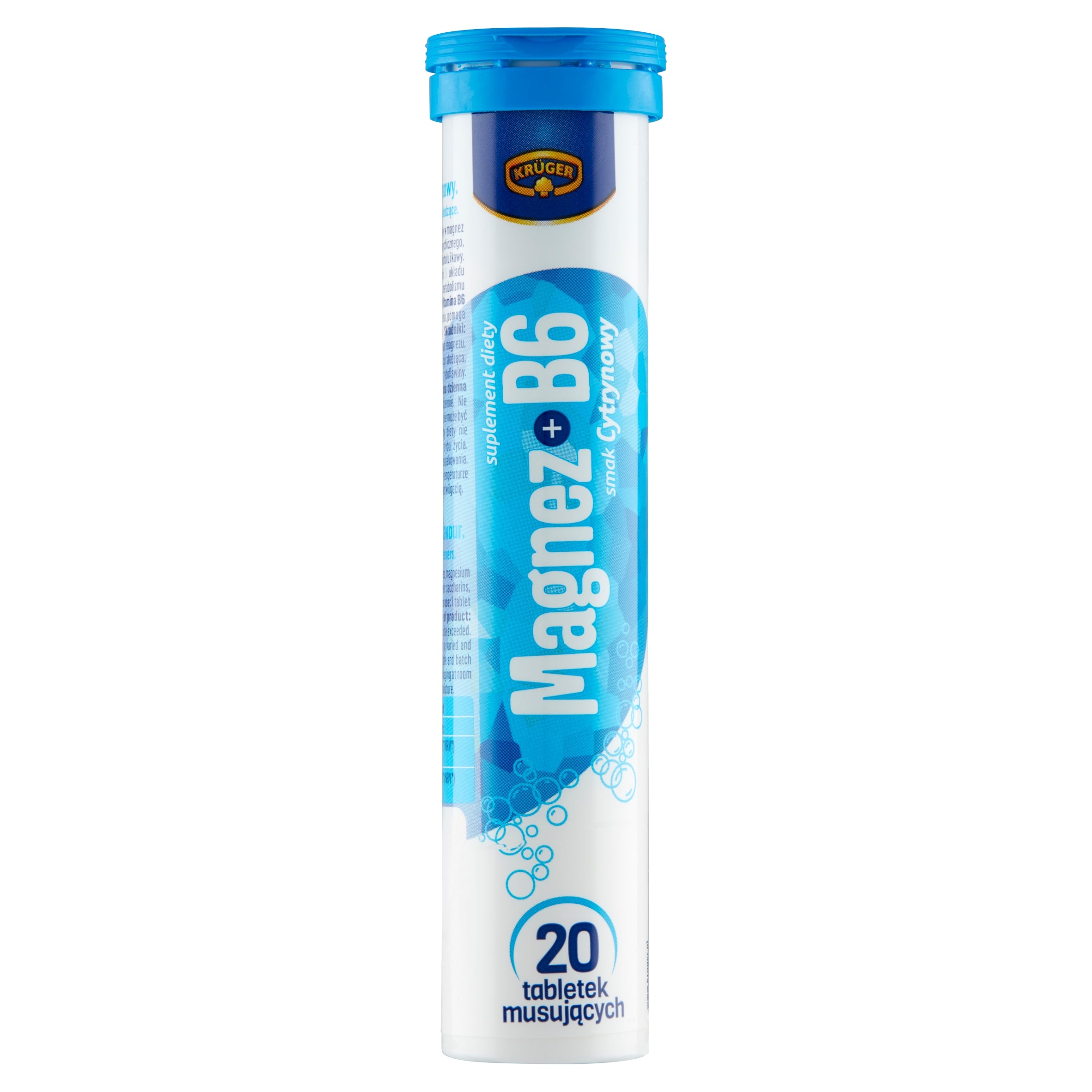 Krüger Dietary supplement magnesium + B6 lemon flavor