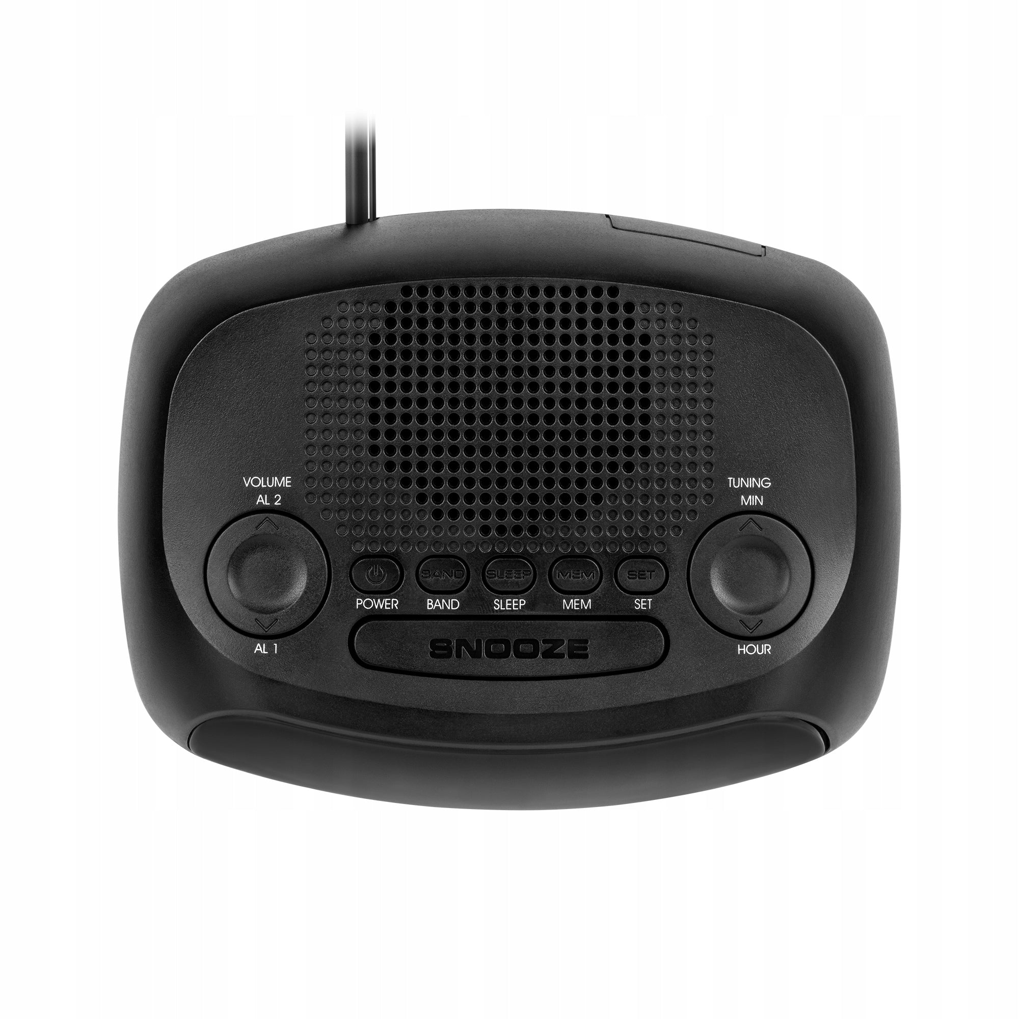 Kruger&Matz KM0824 Radiobudík LED, FM, 2x AAA 1,5 V, černý Model KM0824