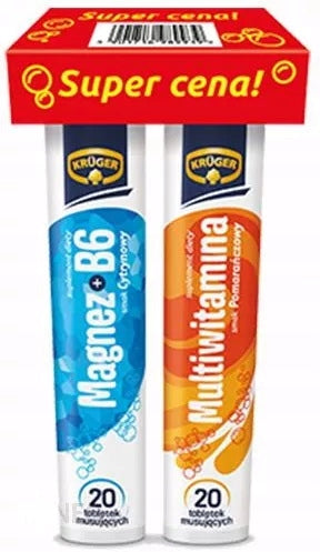 Kruger Vital Power Magnesium B6+Multivitamin 40pcs