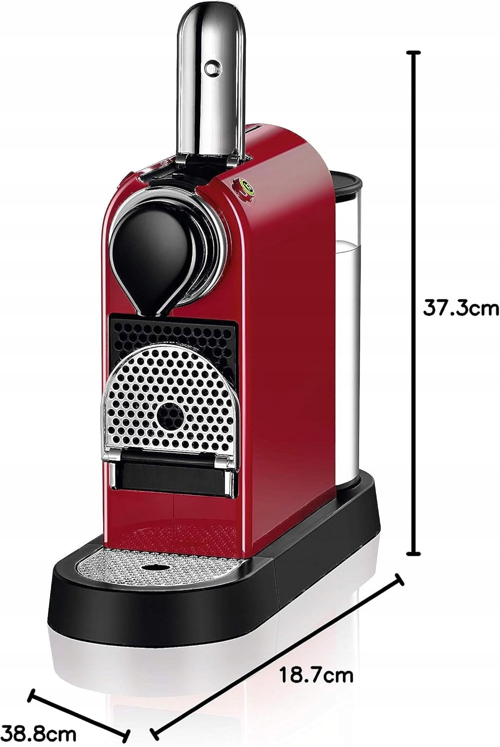Krups Nespresso New CitiZ XN7415 capsule machine 19 bar 1260W red Model XN7415