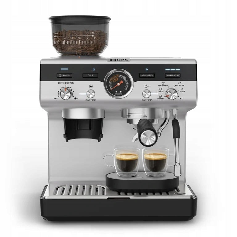 Krups Precision XP801T10 Coffee Maker Semi-Automatic Coffee Maker...