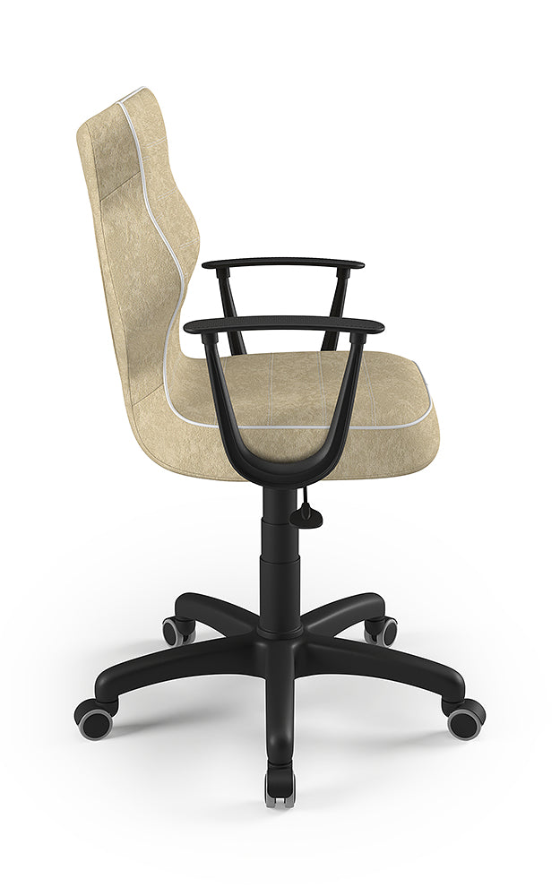 Biuro kėdė Entelo Good Chair Norm VS26 5, smėlio/juodos spalvos