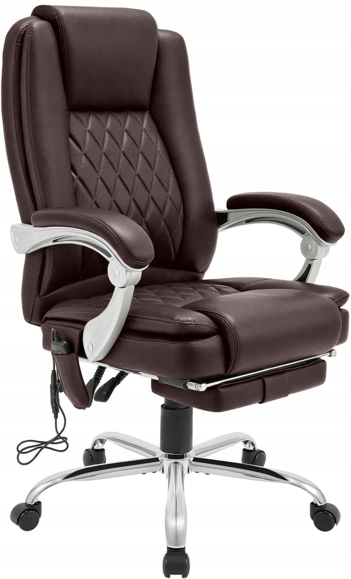 Krzesło Rubia with faux leather massage function