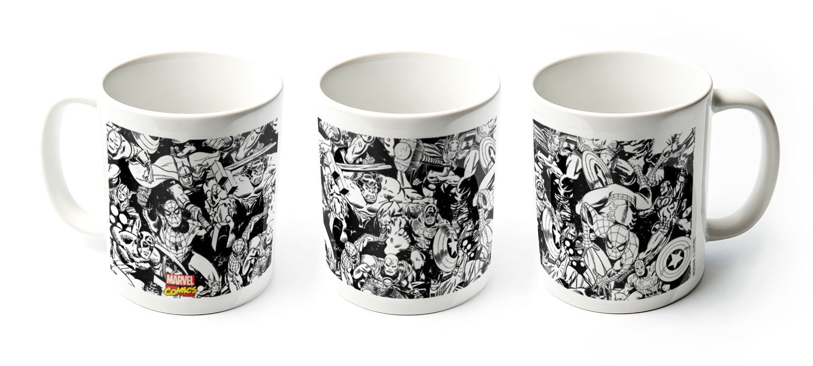 Marvel Comics puodelis, 315 ml