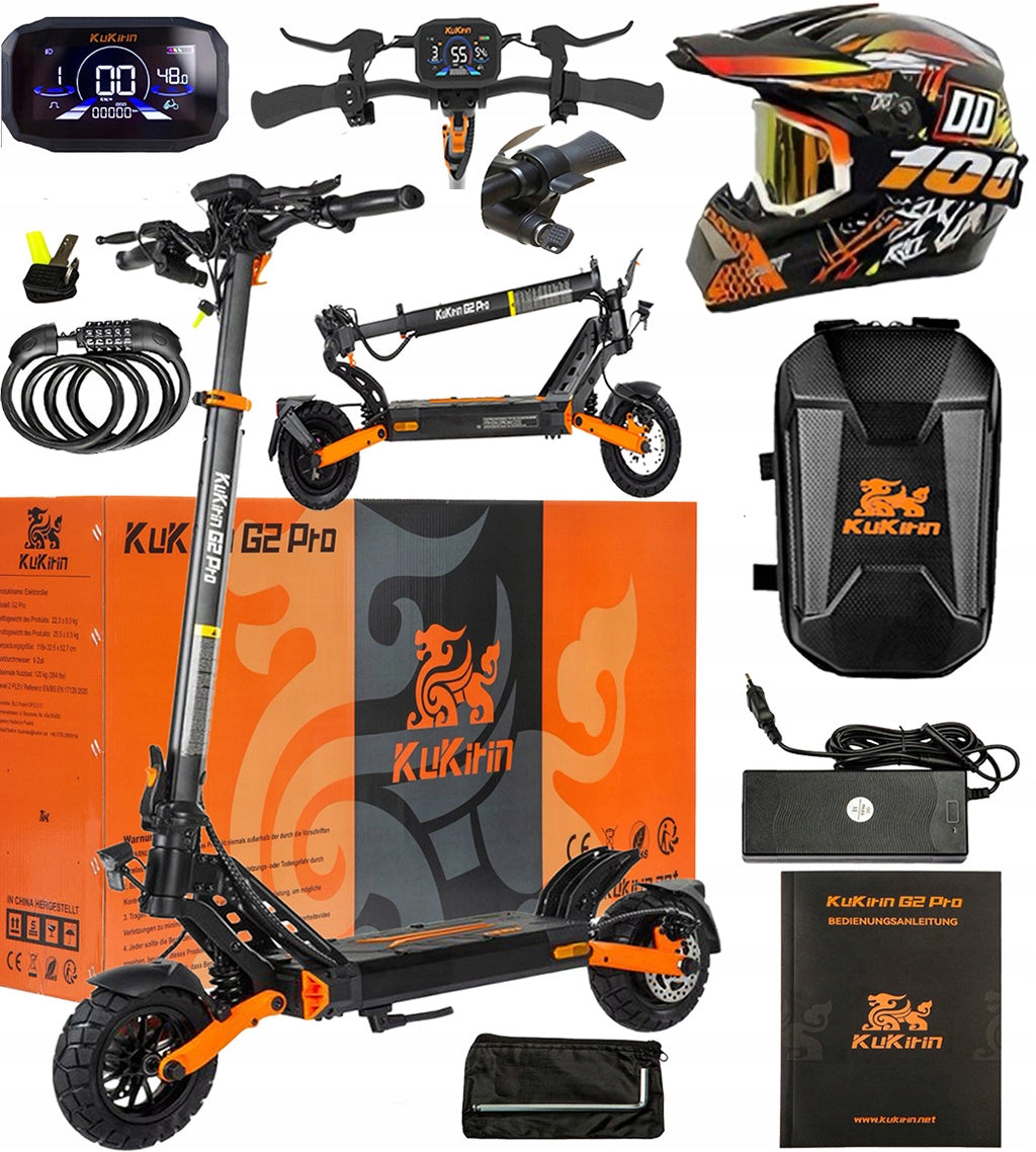 Kukirin G2 Pro (ABE) Folding 500W 20KM/H 15.6Ah 65km electric scooter