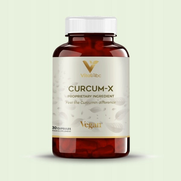 Kurkumina Curcum-X 500 mg wegańska formuła bez piperyny 30 kapsułek