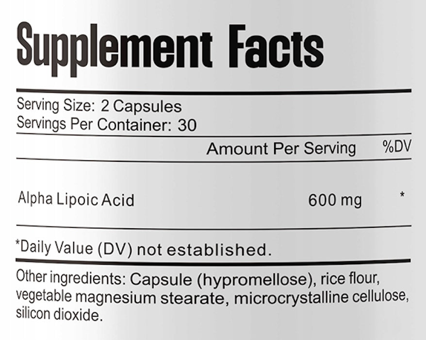 Kwas Alfa-Liponowy Bel Tono 600 mg, 60 capsules Packaging status original