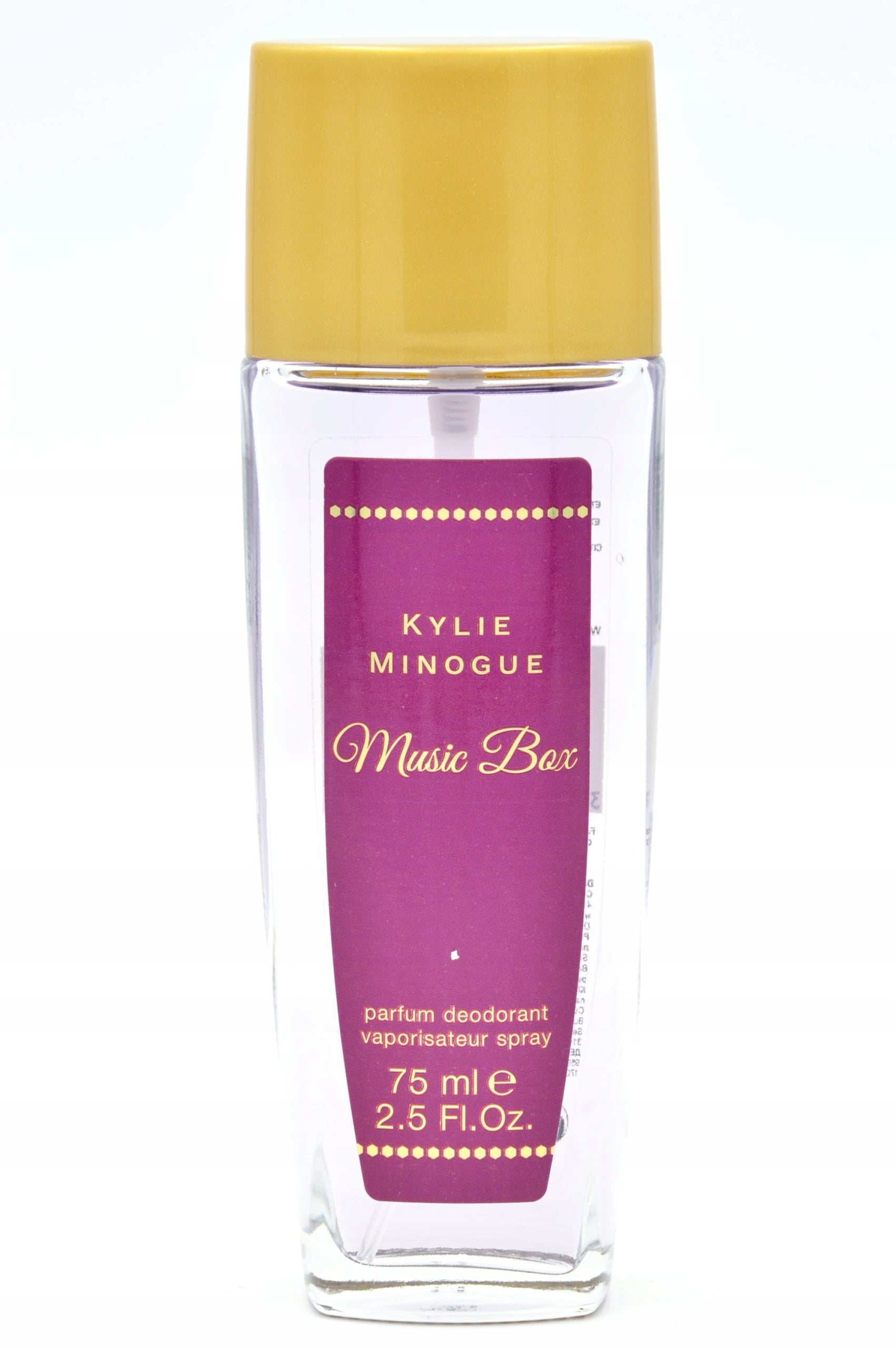 Kylie Minogue Music Box 75ml pdvs Perfumed Deodorant Unique Medical device no