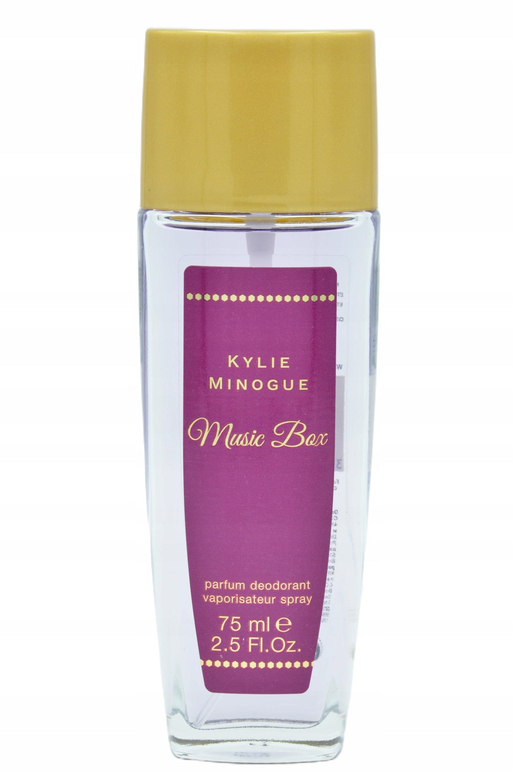 Kylie Minogue Music Box 75ml pdvs Perfumed Deodorant Unique