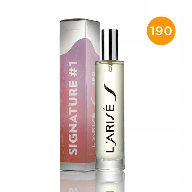 L'ARISE 190 SIGNATURE #1 Eau de Parfum 50ML DESCRIPTION Citrus notes