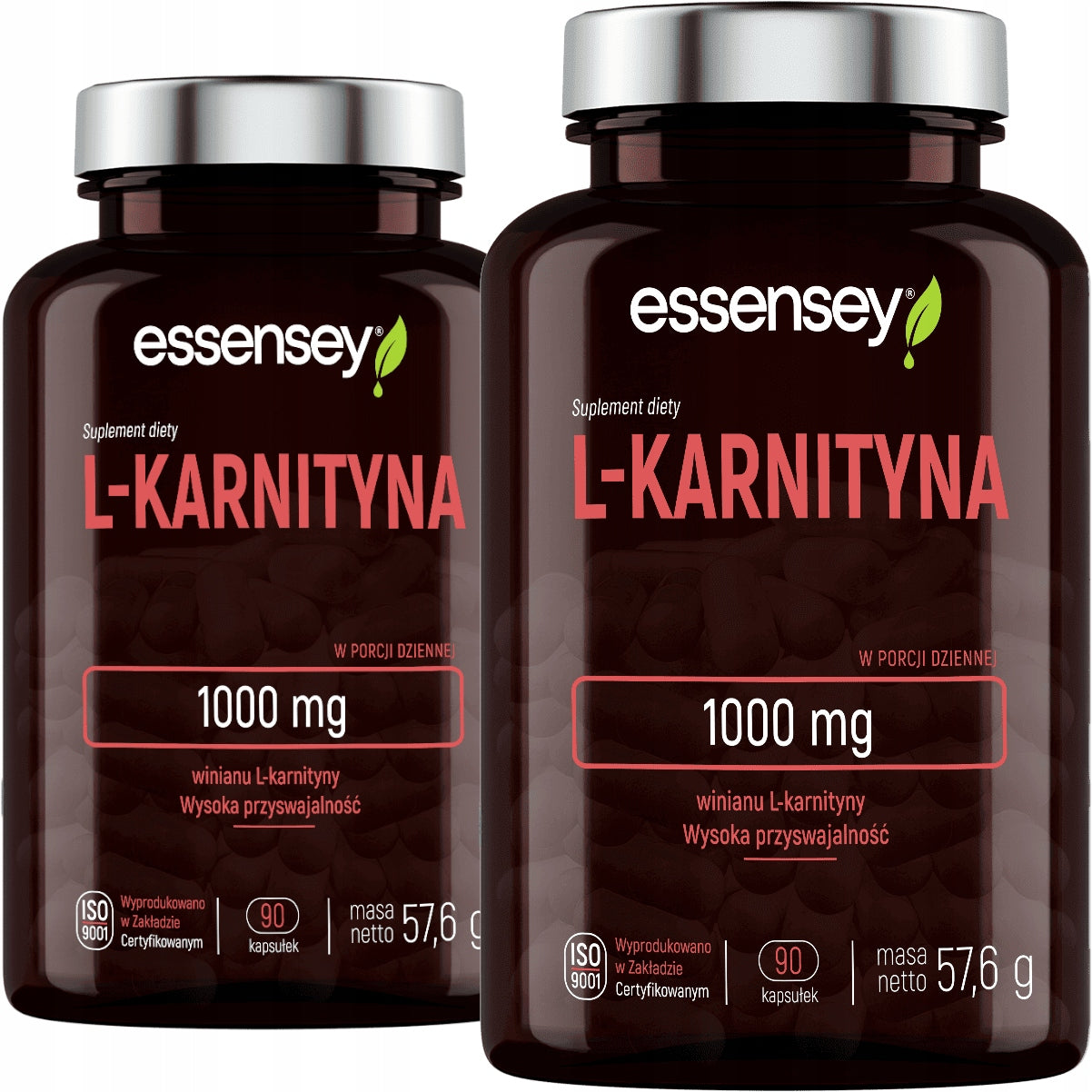 L-CARNITINE 1000 MG HIGH BIOAVAILABILITY FOR ATHLETES 90 VEGE KAPS
