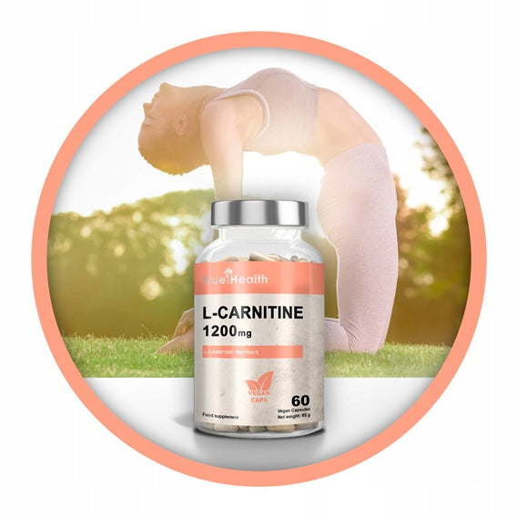 L-CARNITINE 1200mg 60caps CARNITINE SLIMMING FAT BURNER TRUE HEALTH Manufacturer code 8594225330377