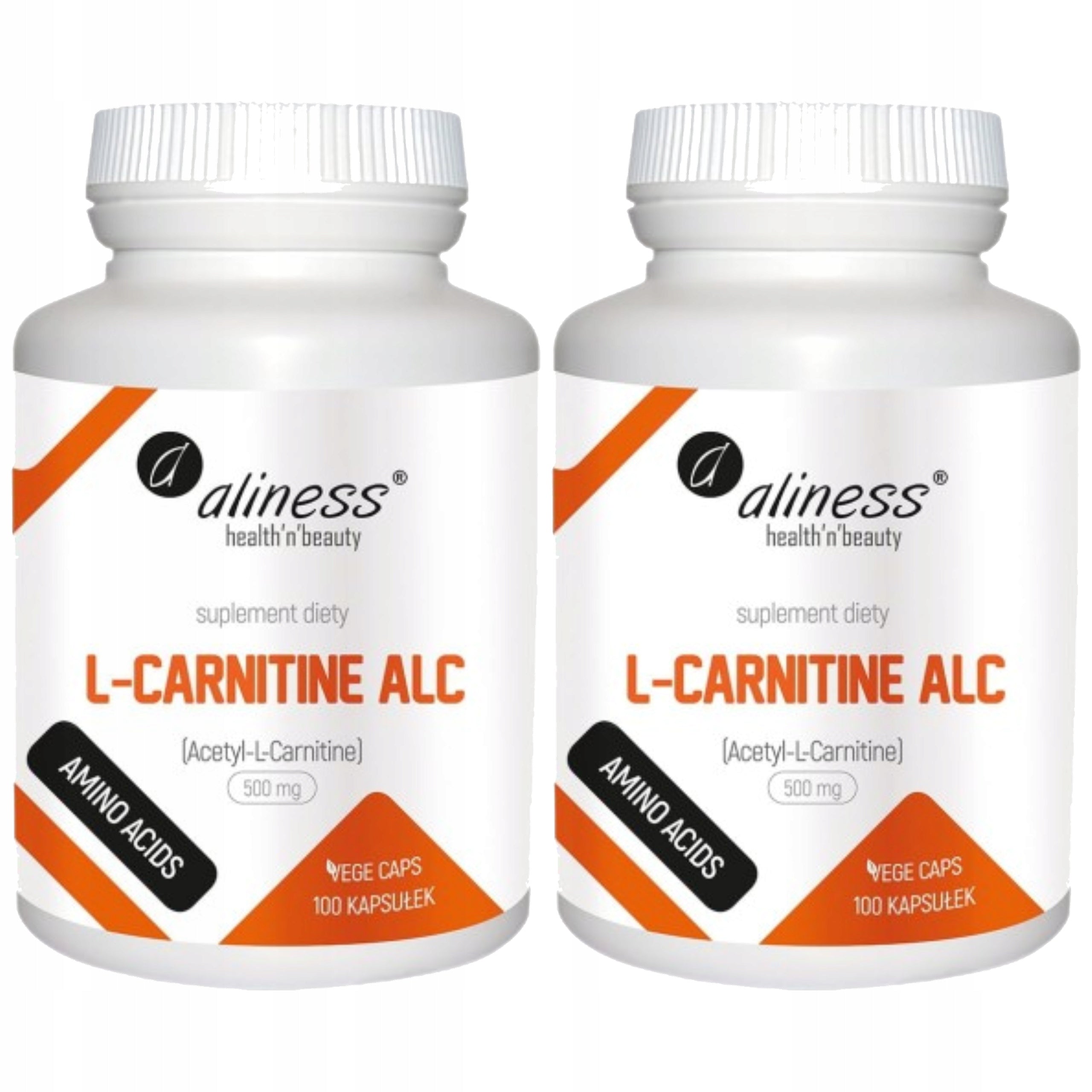 L-CARNITINE ACETYL 500mg CONCENTRATION MEMORY ENERGY 2x 100 caps ALINESS
