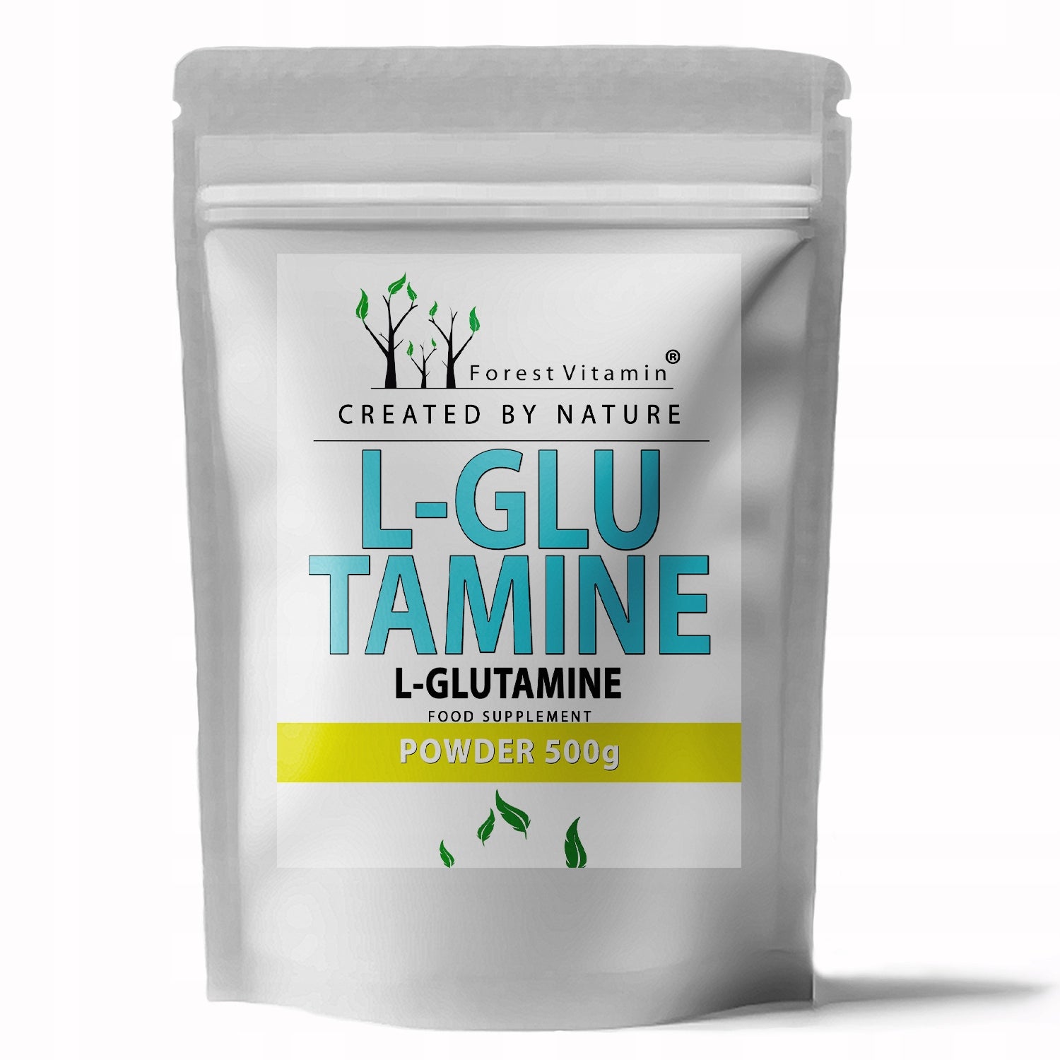 L-GLUTAMINE 500g L-GLUTAMINE 100% PURE AMINO ACIDS + LABORATORY TESTS Brand Forest Vitamin