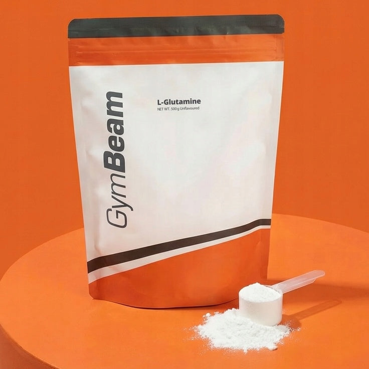 L-GLUTAMINE 500g NATURAL PURE 83 Servings REGENERATION MONTHS GymBeam Expiration date at least 1 year from the date of purchase
