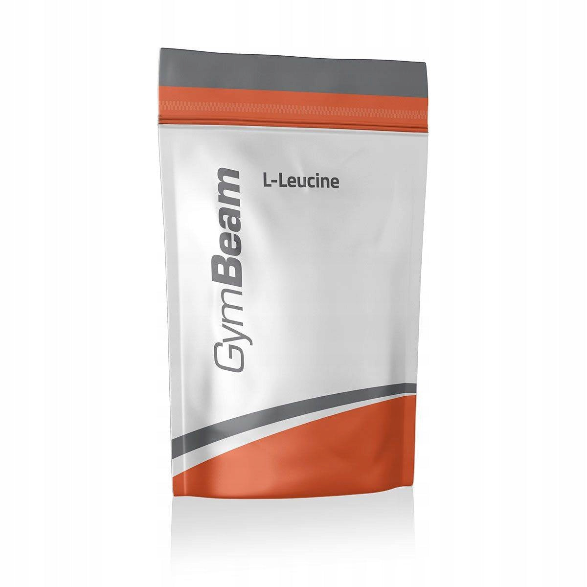 L-LEUCINE POWDER BCAA AMINO ACID FOR VEGANS FOR ATHLETES 500 g GymBeam Packaging status original