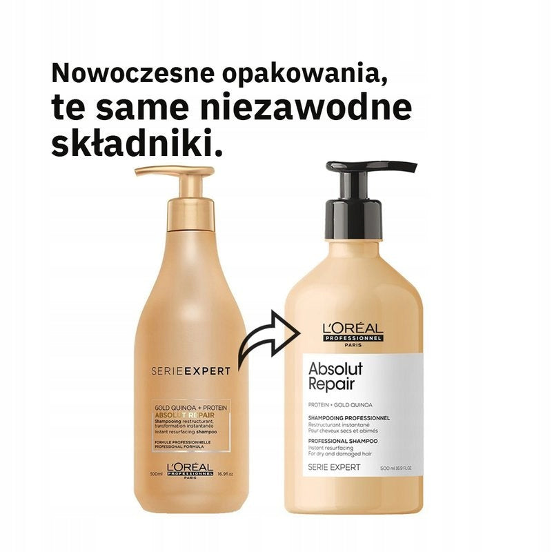 Regenerierendes Haarshampoo L'Oreal Professionnel Absolut Repair Gold 500 ml