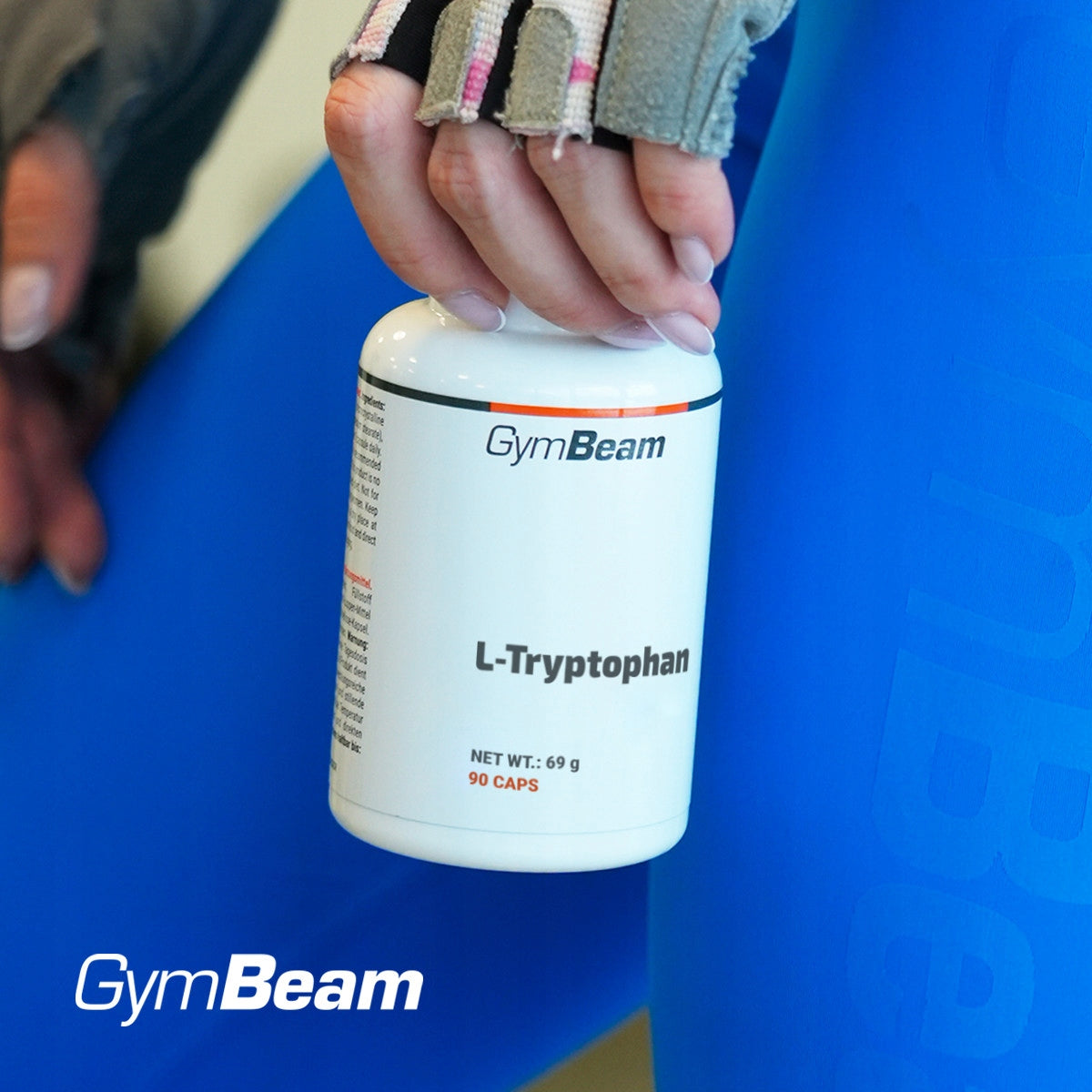 L-TRYPTHOPAN SEN STRESS NERVES WELL-BEING - GymBeam 90 kaps Packaging status original