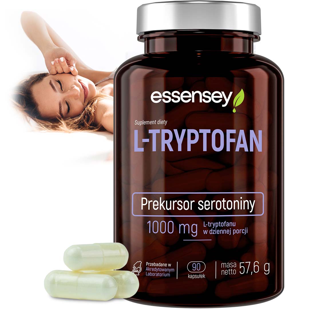 L-TRYPTOPHAN 1000 MG Serotonin Melatonin ESSENTIAL AMINO ACID 90 VEGE KAPS Expiration date not specified