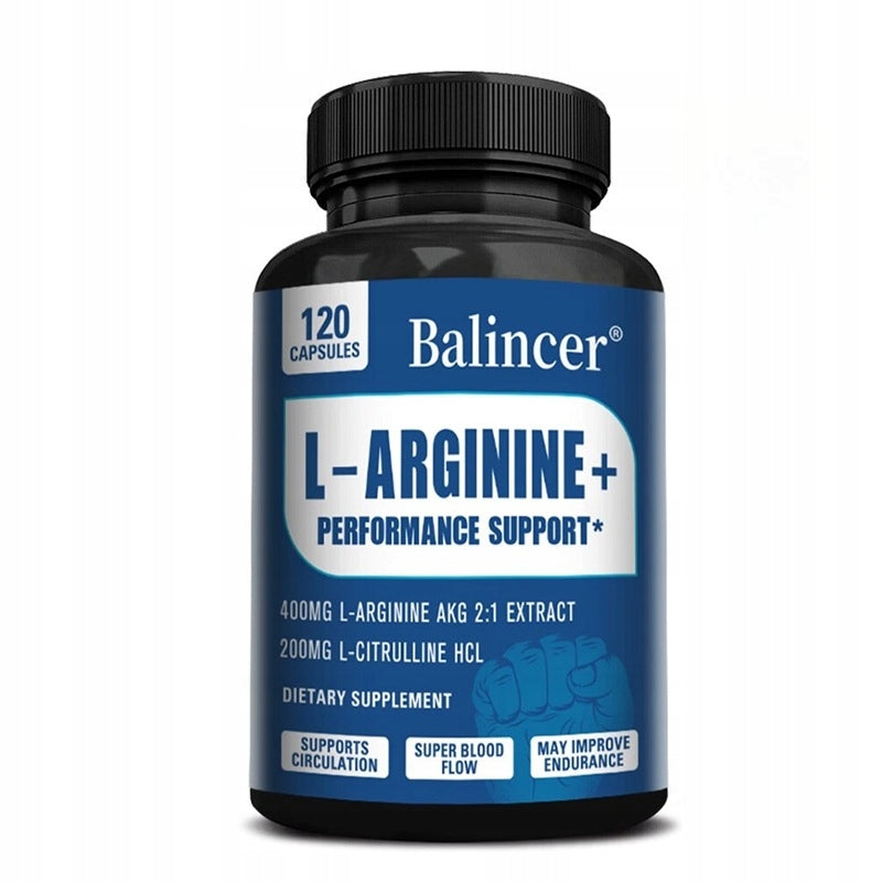 L-arginine + performance support Promote cardiovascular health