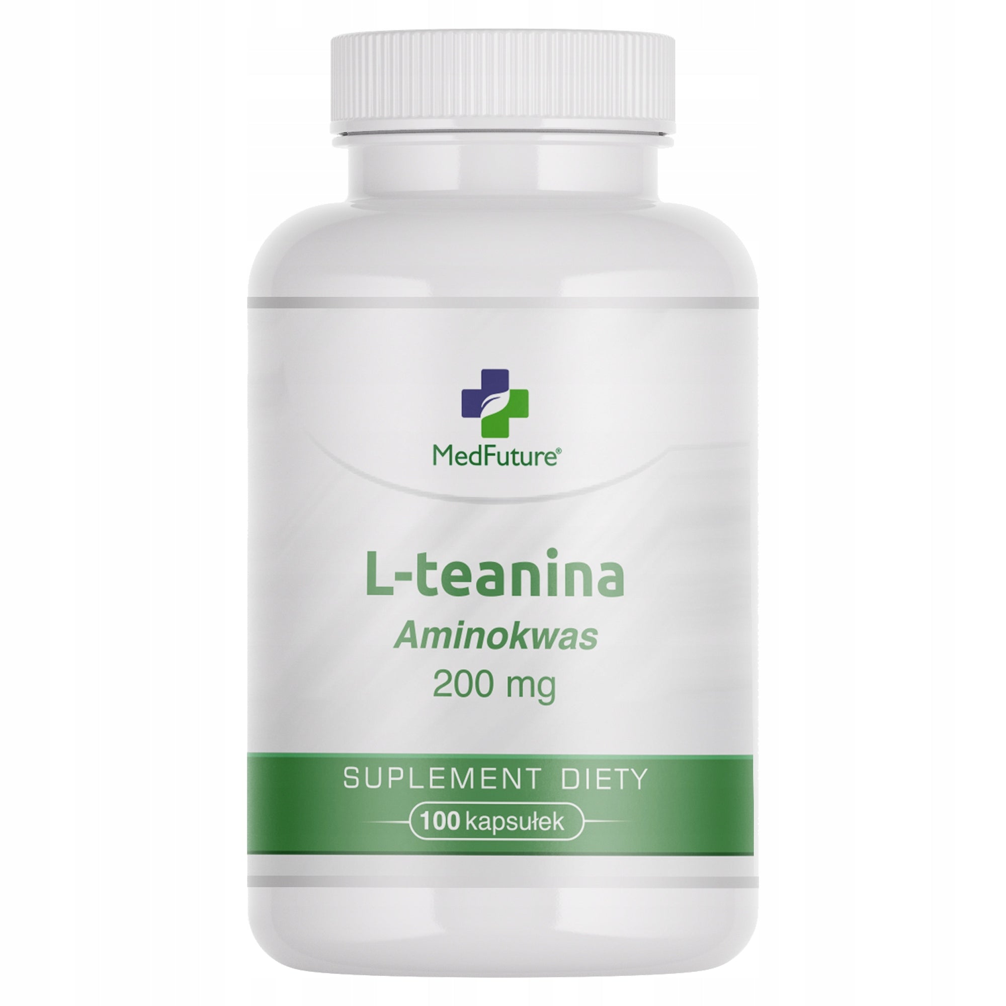 L-theanine - 200 mg AMINO ACID - Support for athletes 100 kaps. vege