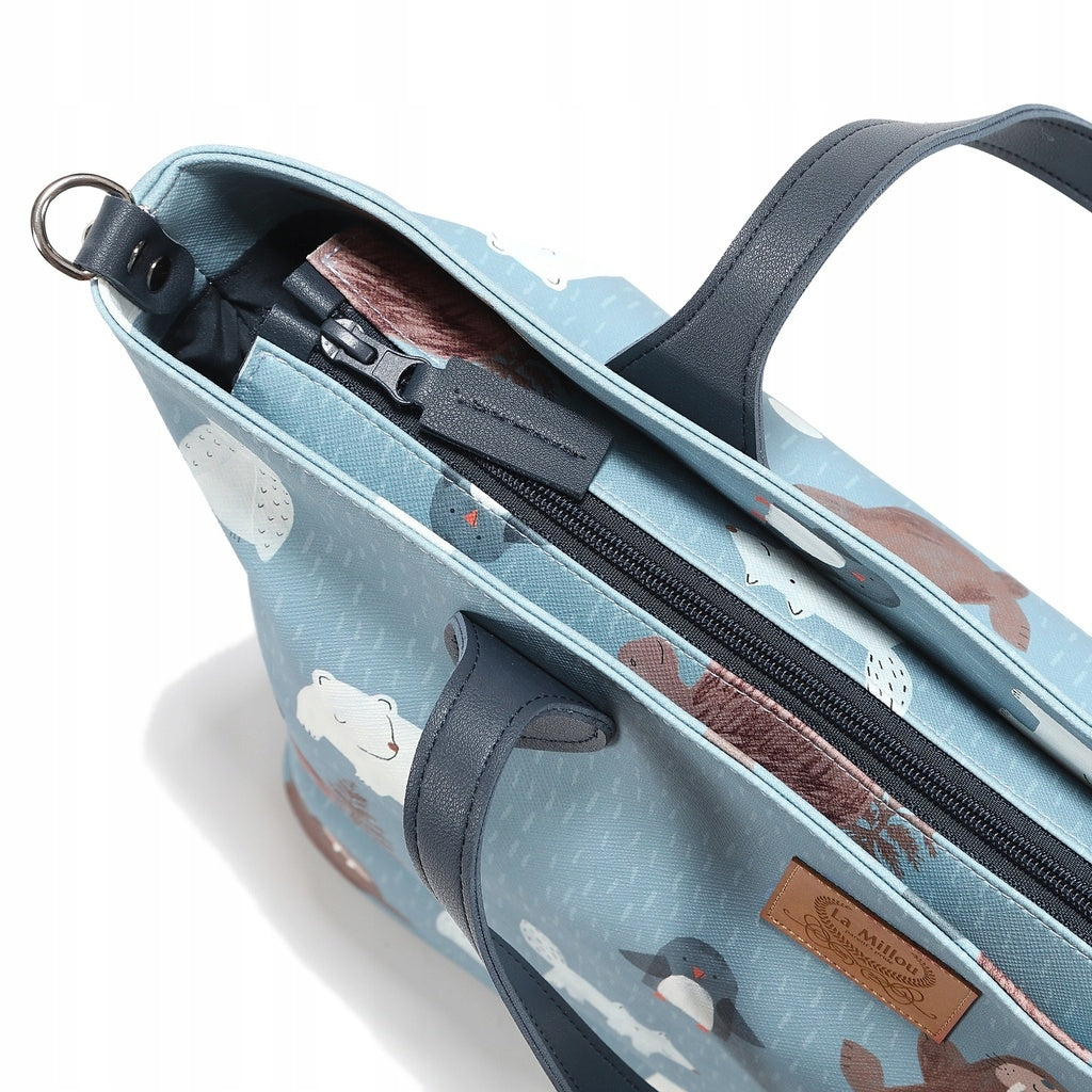 LA MILLOU BAG FEERIA FOR MOM TO STROLLER L / ARCTIC FRIENDS Brand La Millou