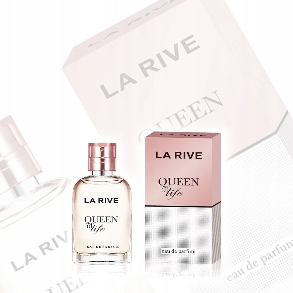 LA Rive Queen of Life Perfumed Water 30 ml - Elegant Fragrance for Women Packaging volume 30 ml