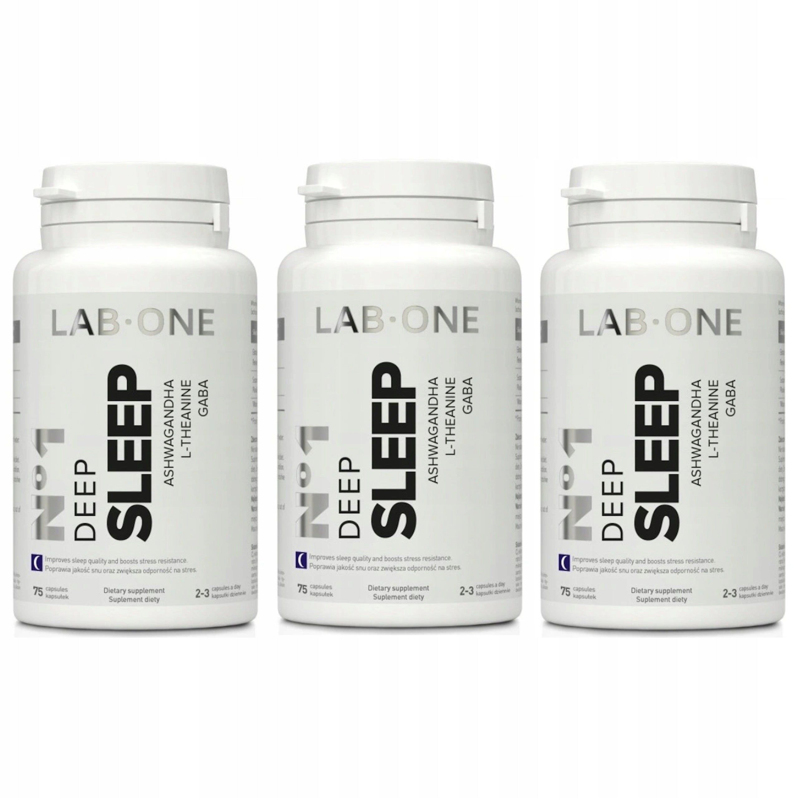 LAB ONE 3X DEEP SLEEP 225k STRESS RENEWAL STRONG SLEEP