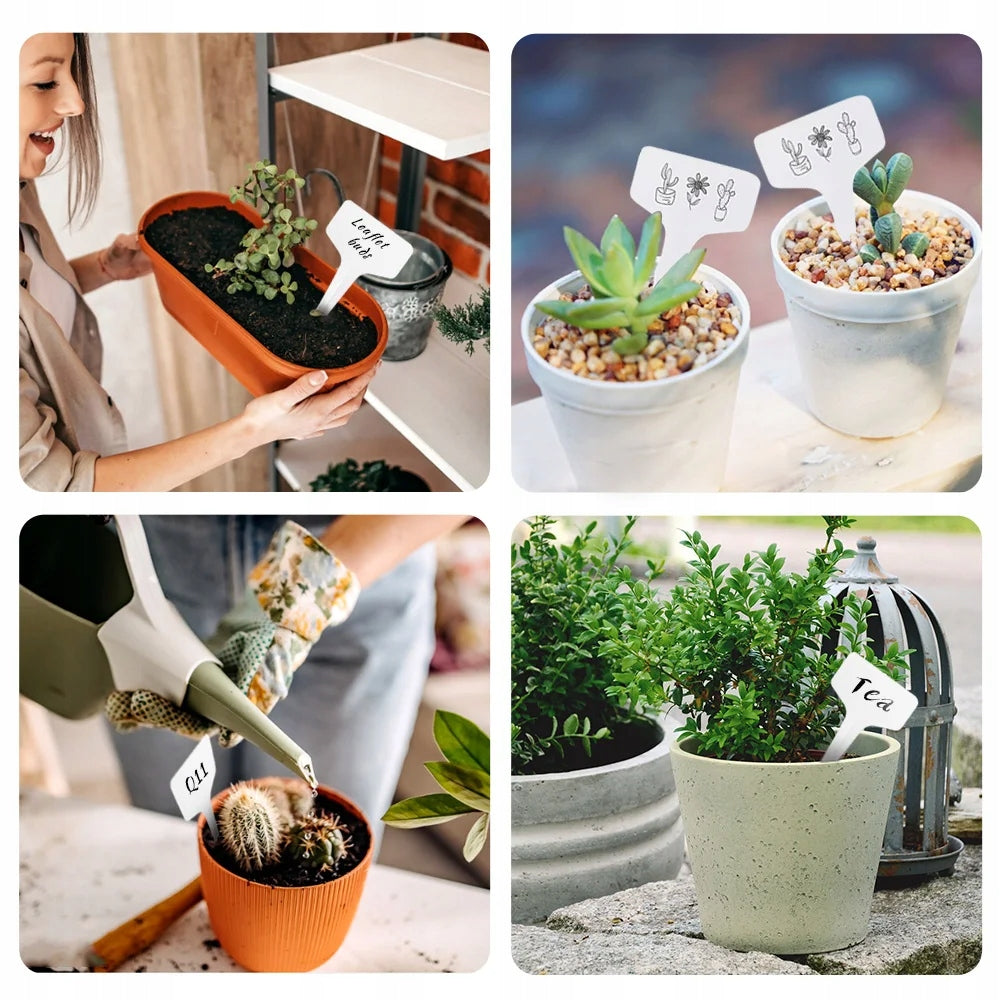 LABELS PLATES FOR DESCRIBING PLANTS, GARDEN FOR FLOWERS, MARKER, 50 pcs. Manufacturer code R230406122