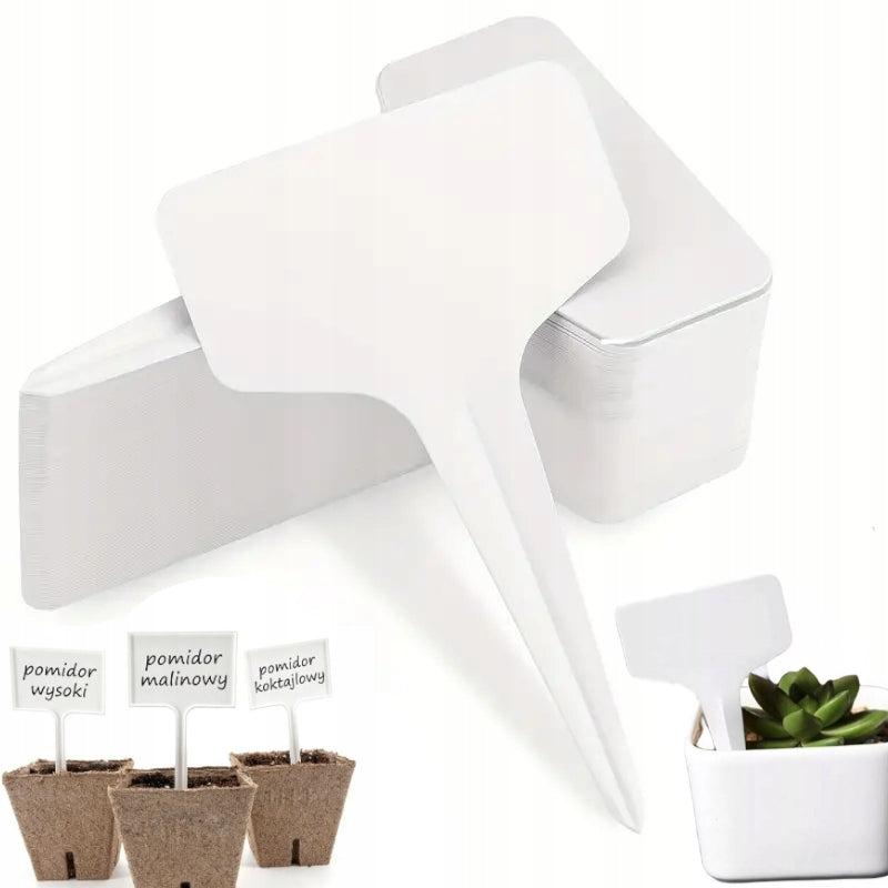 LABELS PLATES FOR DESCRIBING PLANTS, GARDEN FOR FLOWERS, MARKER, 50 pcs.