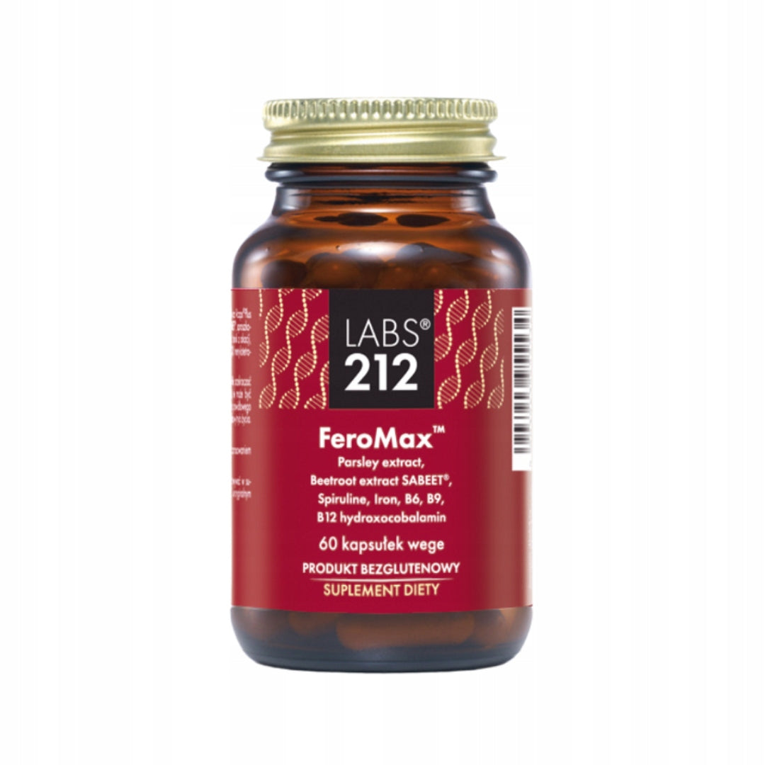 LABS212 FeroMax Supplement 60 vegan capsules