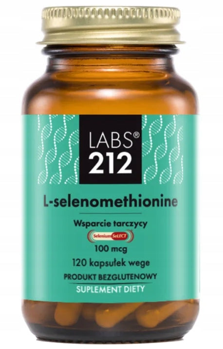LABS212 L-Selenomethionine 100mg SELEN SeLECT 120caps