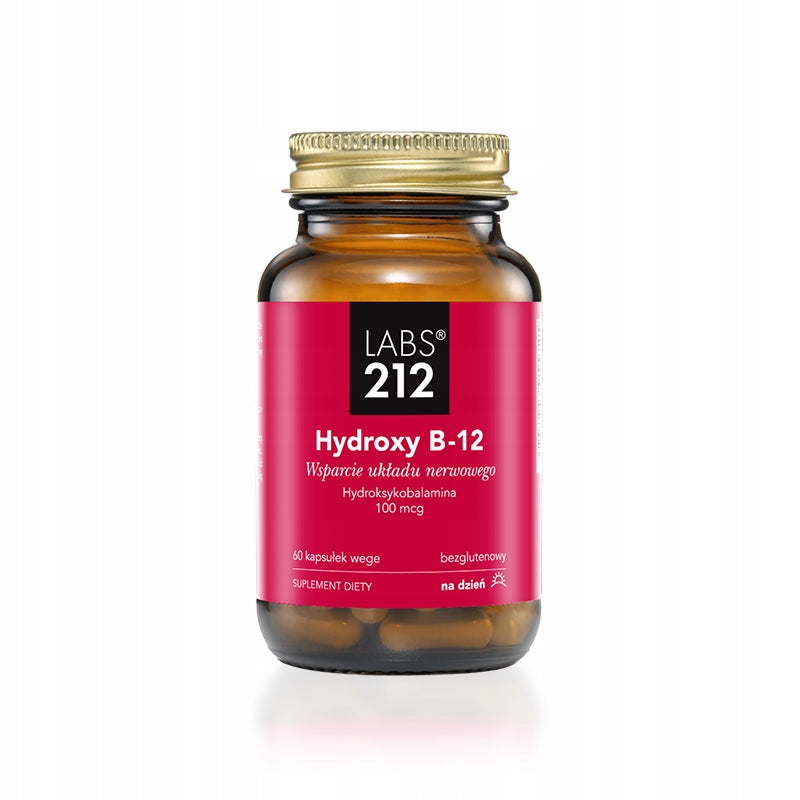 LABS212 Vitamin B12 Hydroxocobalamin ACTIVE FORM Nervous system STUDIES