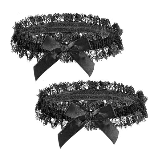 LACE GARTERS ADJUSTABLE ON THIGHS ELASTIC FOR WOMEN 2 PCS Brand no brand