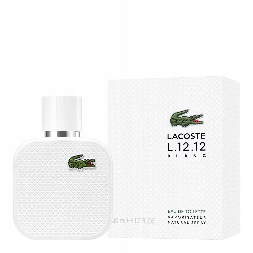 LACOSTE L.12.12 Blanc EDT eau de toilette for men perfume 50ml