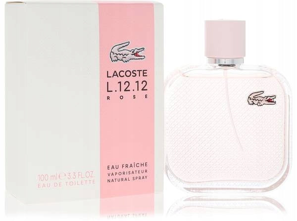 LACOSTE L.12,12 ROSE EAU FRAICHE 100 ML. ORIGINAL - FOIL Packaging status original