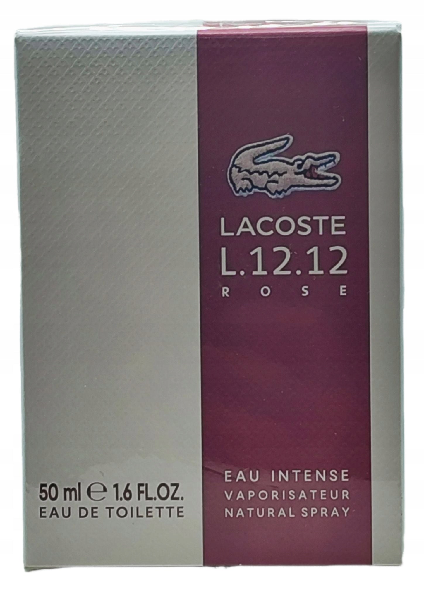 LACOSTE L.12.12 ROSE EAU INTENSE (W) EDT/S 50ML