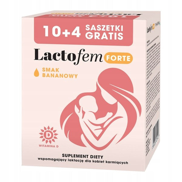 LACTOFEM FORTE Banana Flavor Powder 14 Sachets