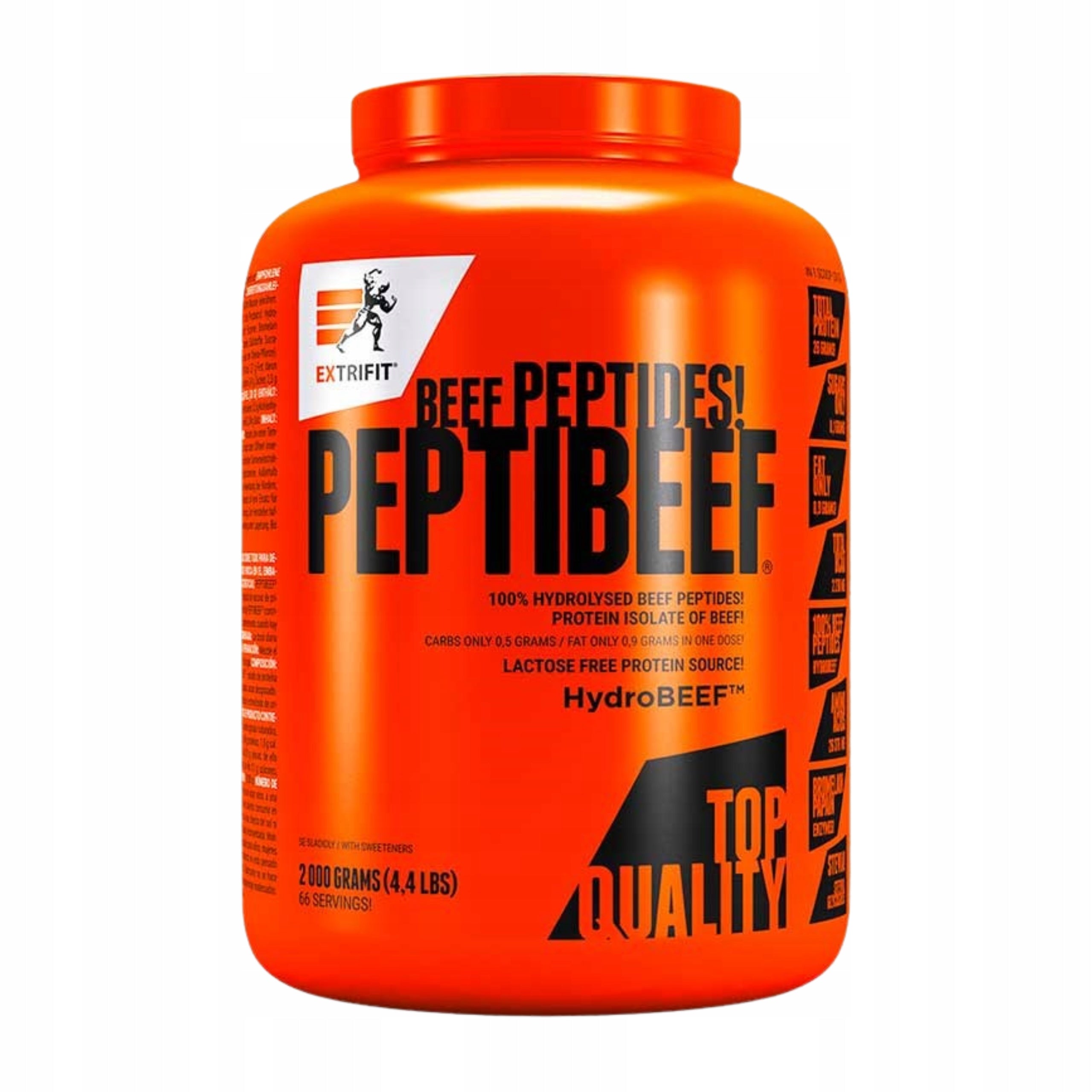 LACTOSE FREE BEEF PROTEIN EXTRIFIT PEPTIBEEF 2000g