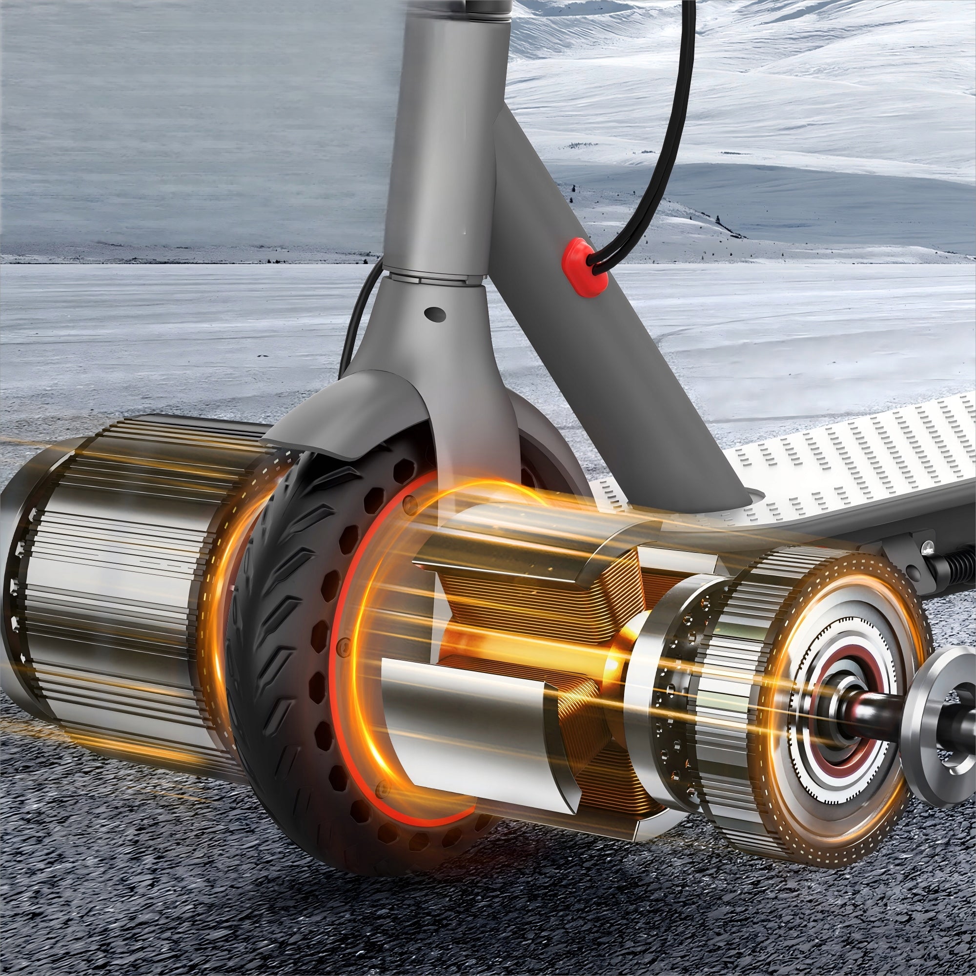 LADPED LP60 PRO Fold E-Scooter 350W 25KM 8.5" IP65 Dual Brakes 120KG Manufacturer code LP60