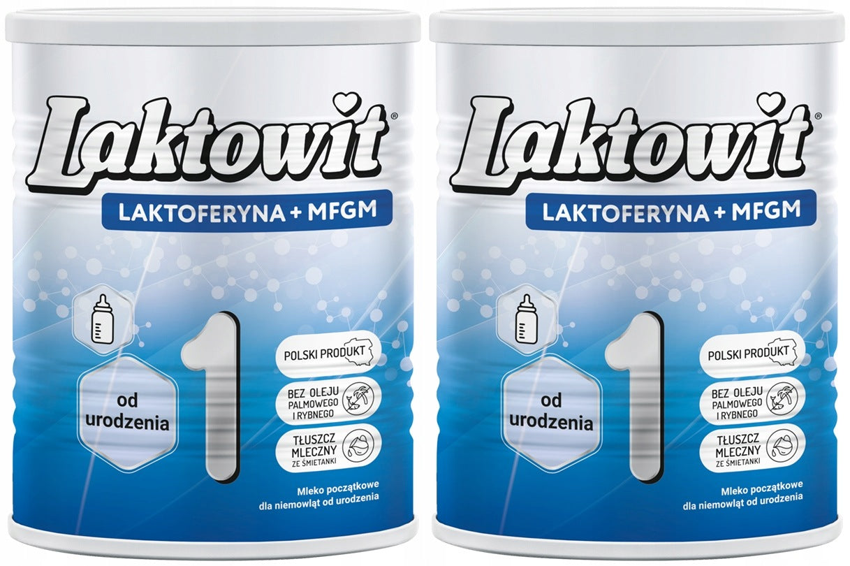 LAKTOWIT LACTOFERRIN + MFGM 1 - INITIAL MILK FROM BIRTH 850G x2