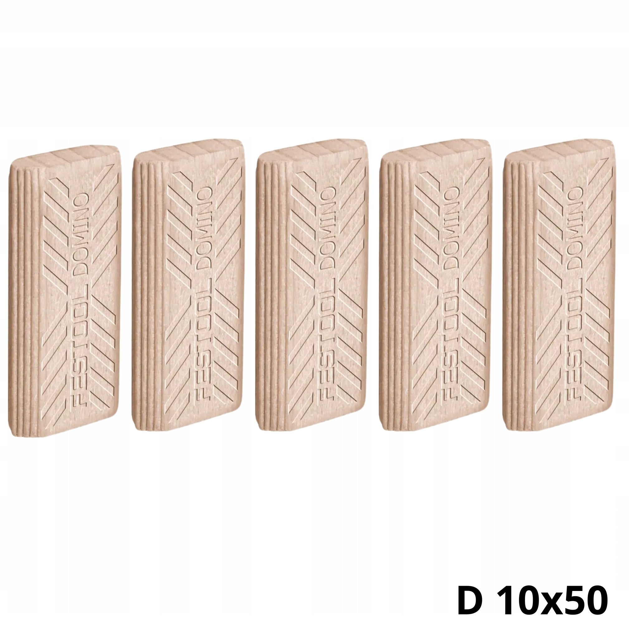LAMELLAS DOMINO BUK D 10X50 CONNECTORS, FOR MILLING MACHINES DF 500 AND DF 700 FESTOOL