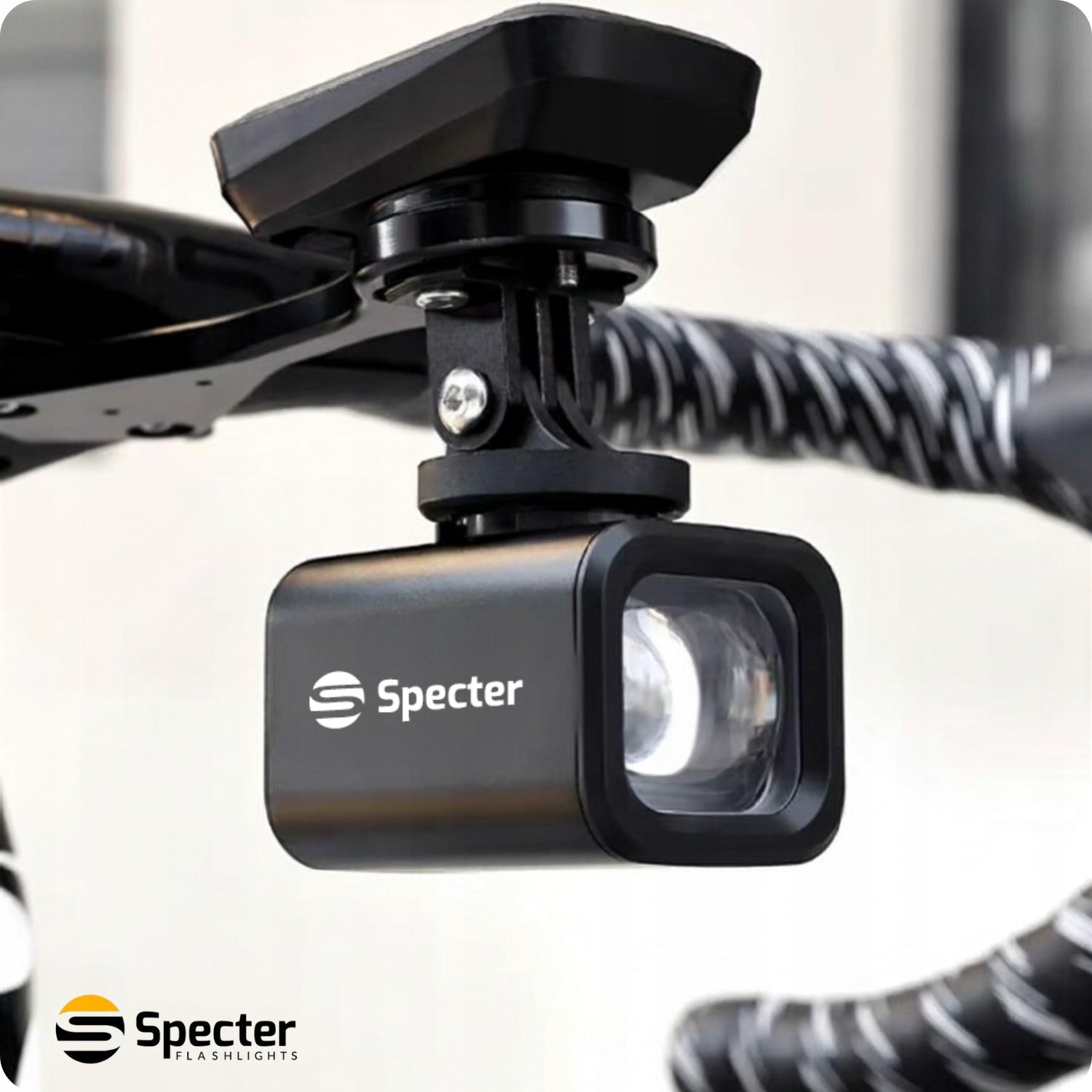 LAMP BICYCLE FRONT LIGHTING 800LM BELL REMOTE CONTROL DOES NOT BLIND Packaging status original
