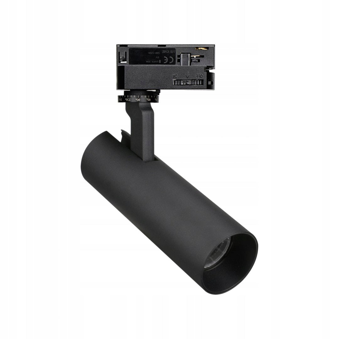 LED-Schienenstrahler Maxlight Shinemaker-Kollektion schwarz 3-phasig 15W 3000K S0016